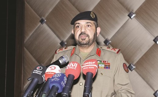 اللواء الركن محمد الخضر يلقي كلمته	احمد علي﻿