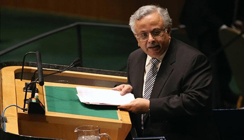 مندوب السعودية في الأمم المتحدة عبدالله المعلمي