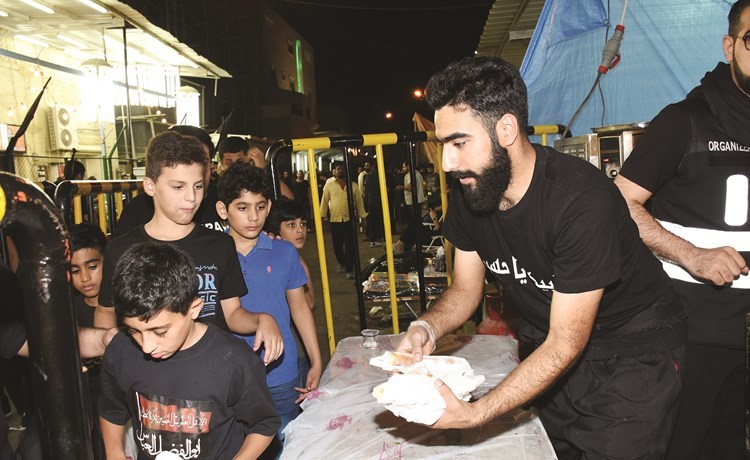 توزيع الطعام﻿