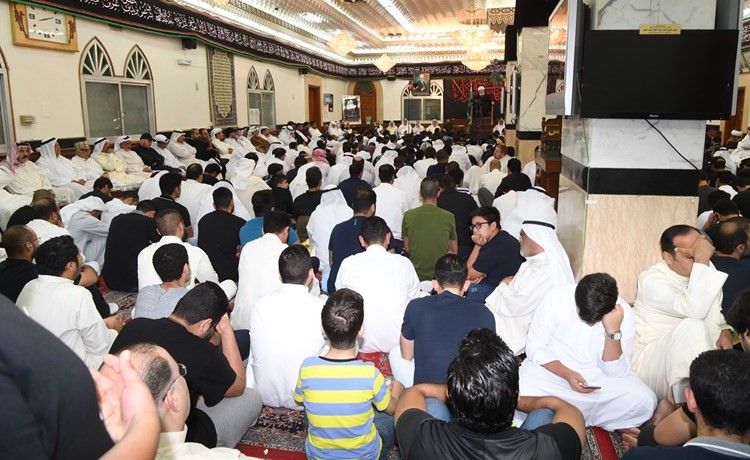 حضور غفير في الحسينية العباسية﻿