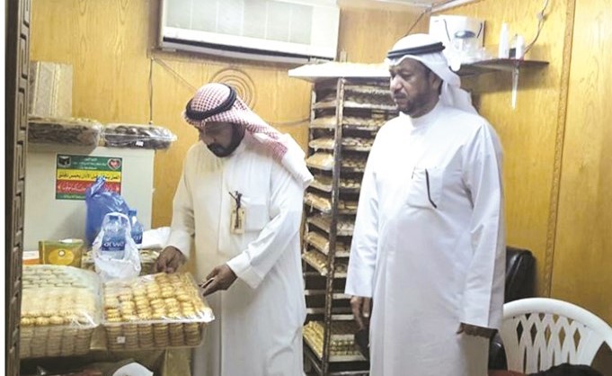 رياض الربيع خلال احدى الجولات التفتيشية﻿