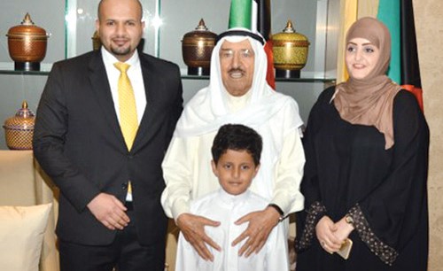 صاحب السمو استقبل أعضاء سفارتنا في تايلند