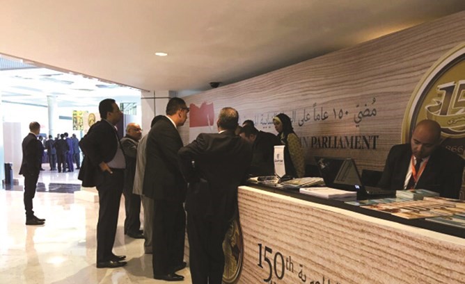 ضيوف احتفال 150 عاما على الحياة النيابية في مطار شرم الشيخ ﻿