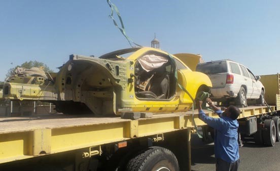 ورفع 23 سيارة  مهملة بمنطقة الشويخ الصناعية الثالثه