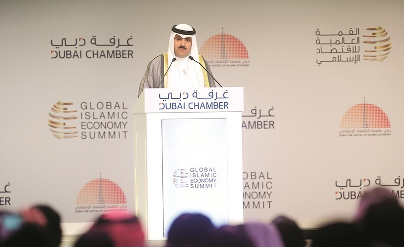 دمحمد الهاشل متحدثا خلال المؤتمر﻿