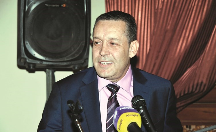 الاعلامي الجزائري سليمان بخليلي متحدثا ﻿