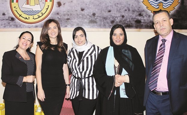 رئيس المؤتمر الزميلة اميرة عزام متوسطة سليمان بخليلي ودخولة المهندي وريما كركي ود خديجة المعلى﻿