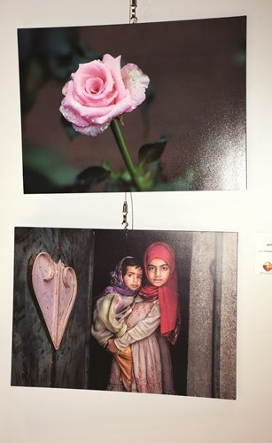 احدى اللوحات التصويرية المشاركة﻿