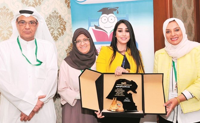 جانب من مشاركة الكويتية في مؤتمر ابي اتعلم﻿