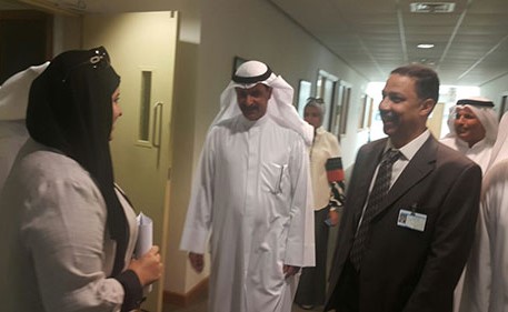د احمد الاثري خلال الجولة