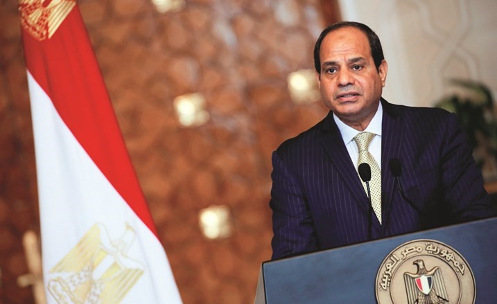 الرئيس المصري عبدالفتاح السيسي ﻿