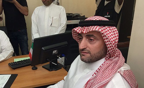 الشيخ مالك الحمود الصباح يقدم اوراق ترشحه لإنتخابات مجلس الأمة 2016 عن الدائرة الخامسة