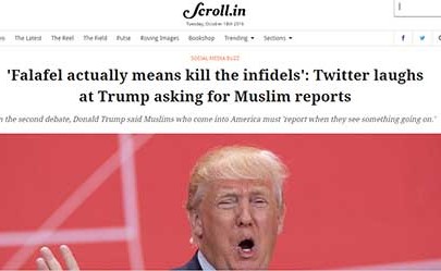 كيف دخلت "الفلافل" معركة الانتخابات الأميركية؟