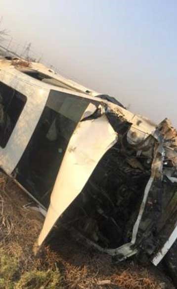 بالصور والفيديو .. تعرض الاعلاميّة علا الفارس لحادث سير مروع