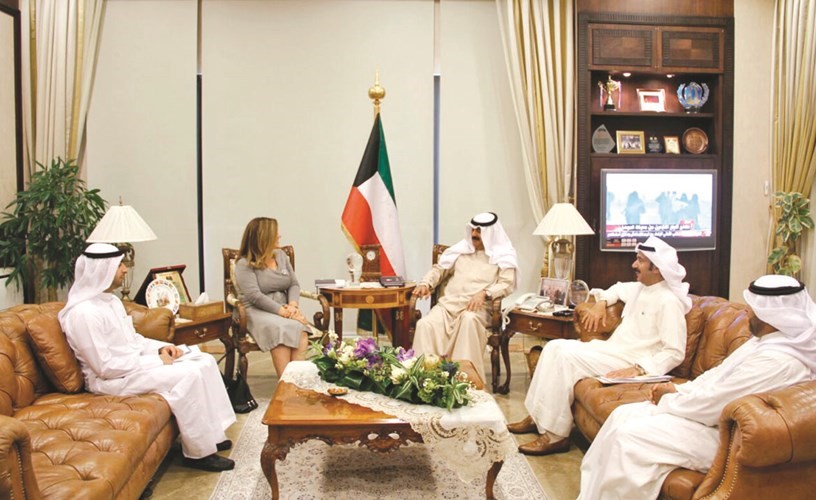 خالد الجار الله مستقبلا دحنان حمدان﻿