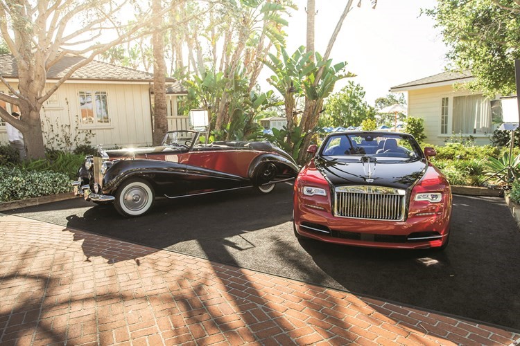 التصميم مستوحى من السيارة العريقة 1952 Silver Dawn Drophead مع ترجمة عصرية لاعلى معايير الفخامة﻿