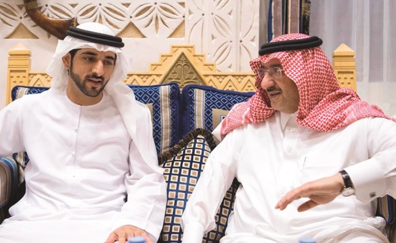 ولي العهد السعودي وولي عهد دبي ﻿﻿ ﻿
