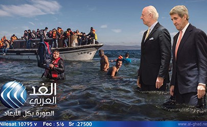 رئيس قناة الغد العربي يكشف لـ"الانباء حقيقة صورة "خامنئي " المثيرة للجدل في مصر