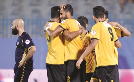 فرحة قدساوية وسط حسرة من لاعب برقان طارق اللقمان	الازرقكوم﻿