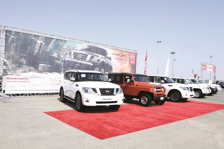 نيسان البابطين تطلق «باترول  V6» الجديدة خلال تحدي «الصحراء بمواجهة المدينة»