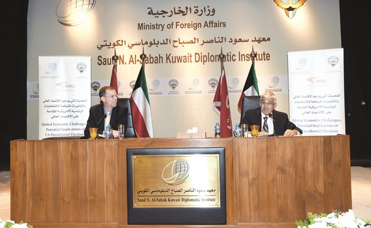  البروفيسور دوغلاس الميندورف ود عدنان شهاب الدين ﻿