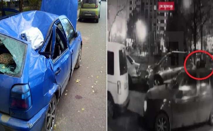 بالفيديو.. تسقط من الطابق الـ 11 بعد شجار عائلي وتنجو
