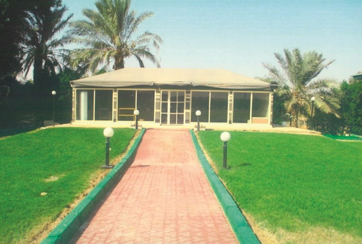 الخيمة رمز الحياة البسيطة والطبيعية ﻿