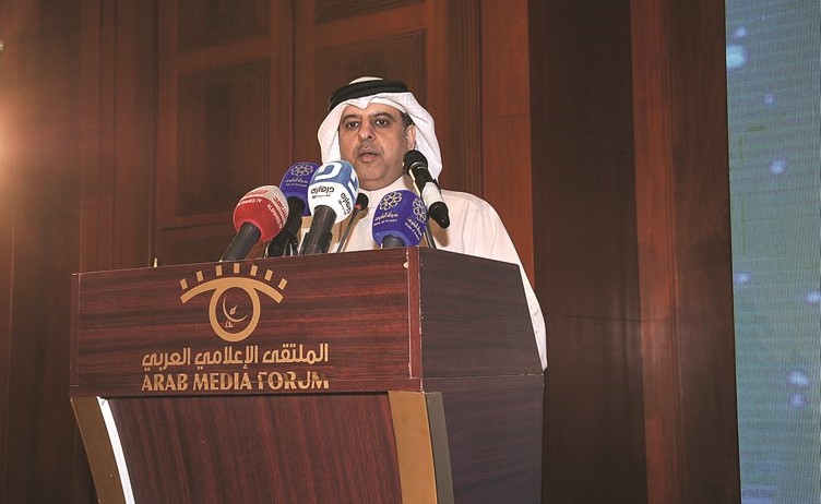 ماضي الخميس يلقي كلمته ﻿