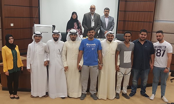 اعضاء الهيئة الادارية المنتخبة  للمجلس الطلابي