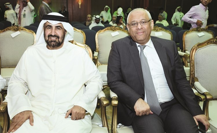 السفيران المصري ياسر عاطف والاماراتي رحمة حسين الزعابي﻿