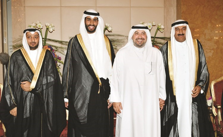 الشيخ طلال الفهد مباركا﻿