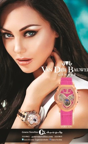 Van Der Bauwede إطلالة دافئة لفصل الشتاء لدى روائع جنيف للساعات