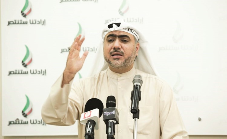 مرشح الدائرة الاولى المحامي خالد حسين الشطي﻿