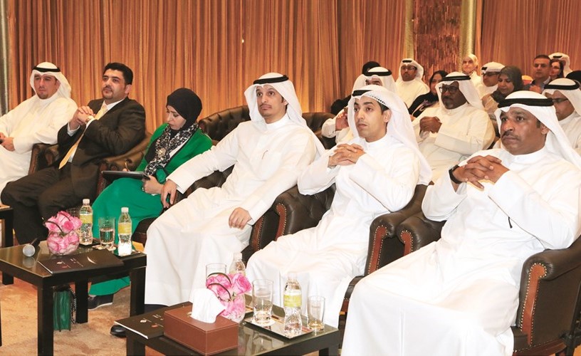 جانب من حفل اطلاق فرع الكويت للمركز العالمي الكندي﻿