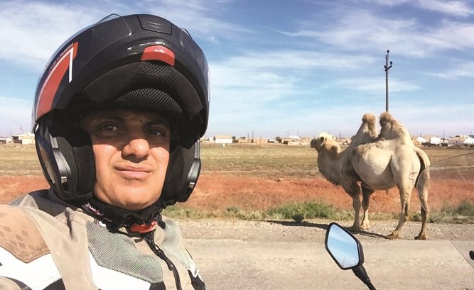 الرحالة الكويتي عبدالمحسن البغلي﻿