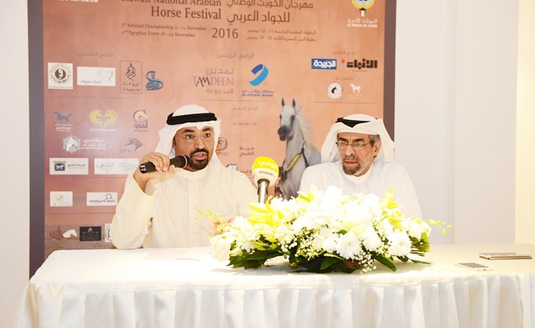 البريهي وبورسلي خلال المؤتمر الصحافي	 احمد خليل ﻿