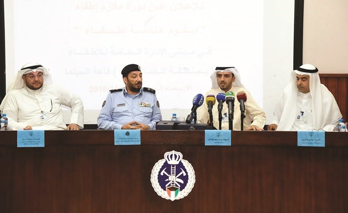 جانب من المؤتمر الصحافي﻿