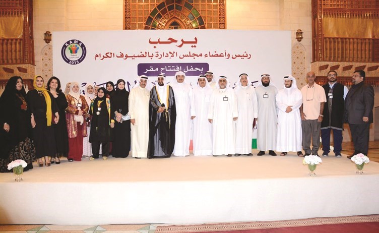 جانب من المشاركين في افتتاح جمعية الطب البديل﻿