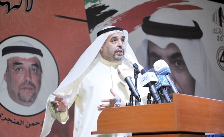 عبدالرحمن العنجري مخاطبا الحضور﻿