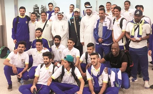 وفد الساحل قبل المغادرة إلى تركيا﻿