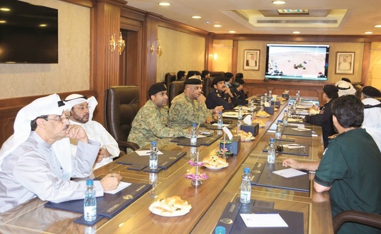 الاجتماع التنسيقي بين ممثلي الجهات المعنية بالسيول والأمطار﻿