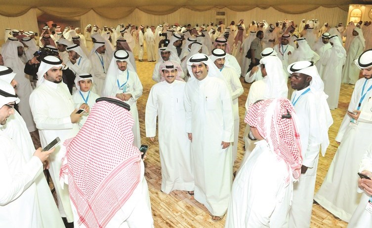 فراج العربيد بين ناخبي الدائرة الرابعة﻿