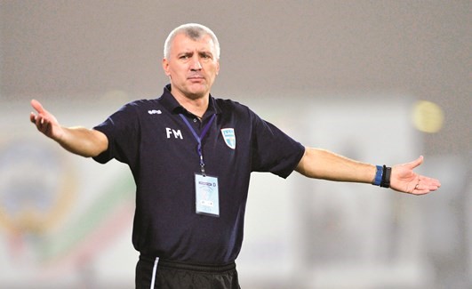مدرب كاظمة فلورين ماتروك بحاجة لترتيب أوراقه﻿