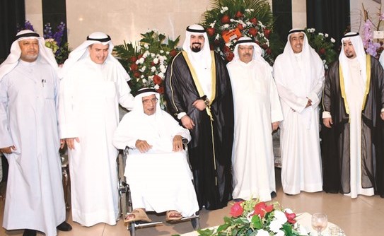 علي الفوزان ود.أحمد الجسار وعيسى العجيل واللواء أسعد الرويح ودعيج الشمري يباركون﻿