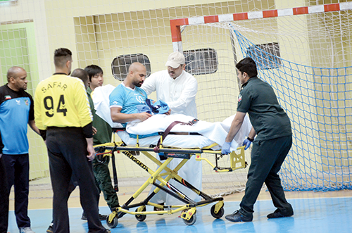القرين يتجاوز الشباب في دمج«اليد»