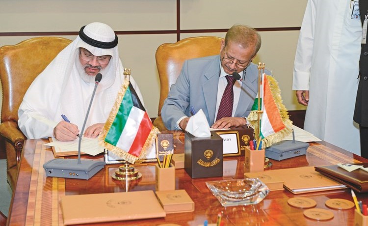 ديوان المحاسبة يوقع مذكرة تفاهم مع مكتب مراجع ومدقق عام الهند