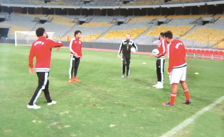 الروح العالية تسود منتخب الفراعنة قبل مواجهة غانا﻿