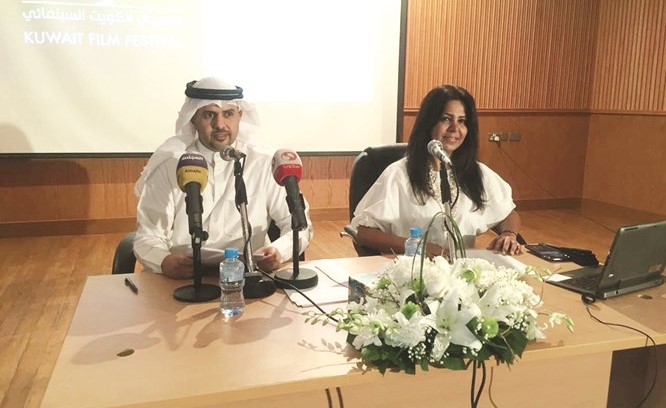 جانب من المؤتمر الصحافي﻿