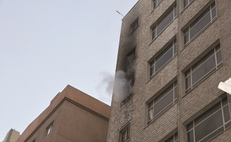 من حريق المهبولة﻿