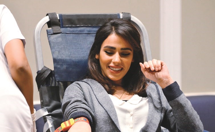 حملة للتبرع بالدم في «الأشغال»